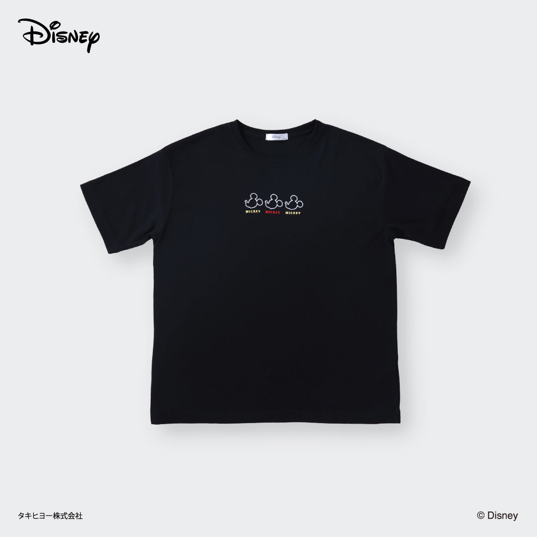 เสื้อยืด Mickey Mouse ลายมิกกี้ ตัวเล็กความน่ารักคูณสาม