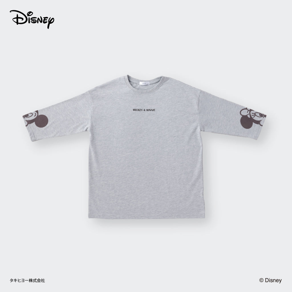 เสื้อยืด Mickey Mouse & Minnie Mouse เรียบแต่หวาน คู่กันแล้วลงตัว