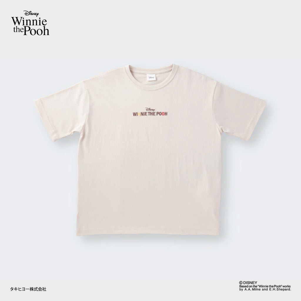 เสื้อยืด Winnie the Pooh สีครีม – ลายพูห์คิดหนักน่ารัก
