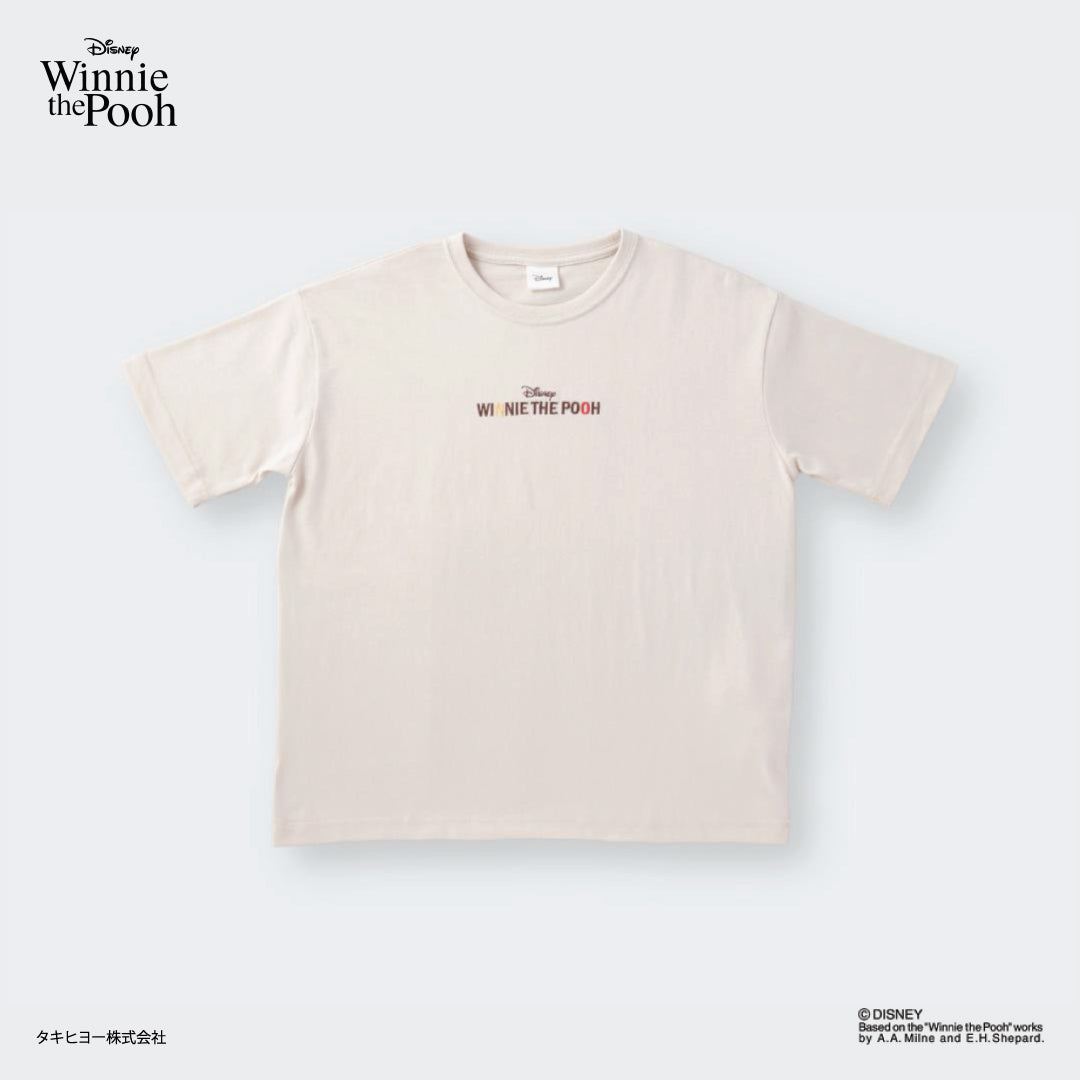 เสื้อยืด Winnie the Pooh สีครีม – ลายพูห์คิดหนักน่ารัก