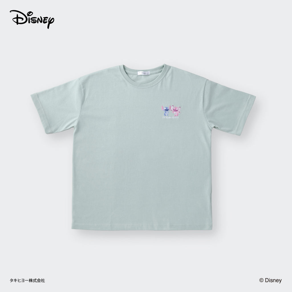 เสื้อยืด Stitch & Angel คู่น่ารักทะลุจักรวาล