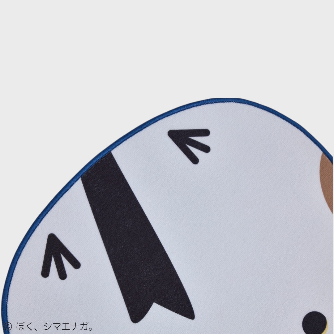 Shimaenaga Doormat – Adorable White Bird, Super Soft & Absorbent Floor Rug