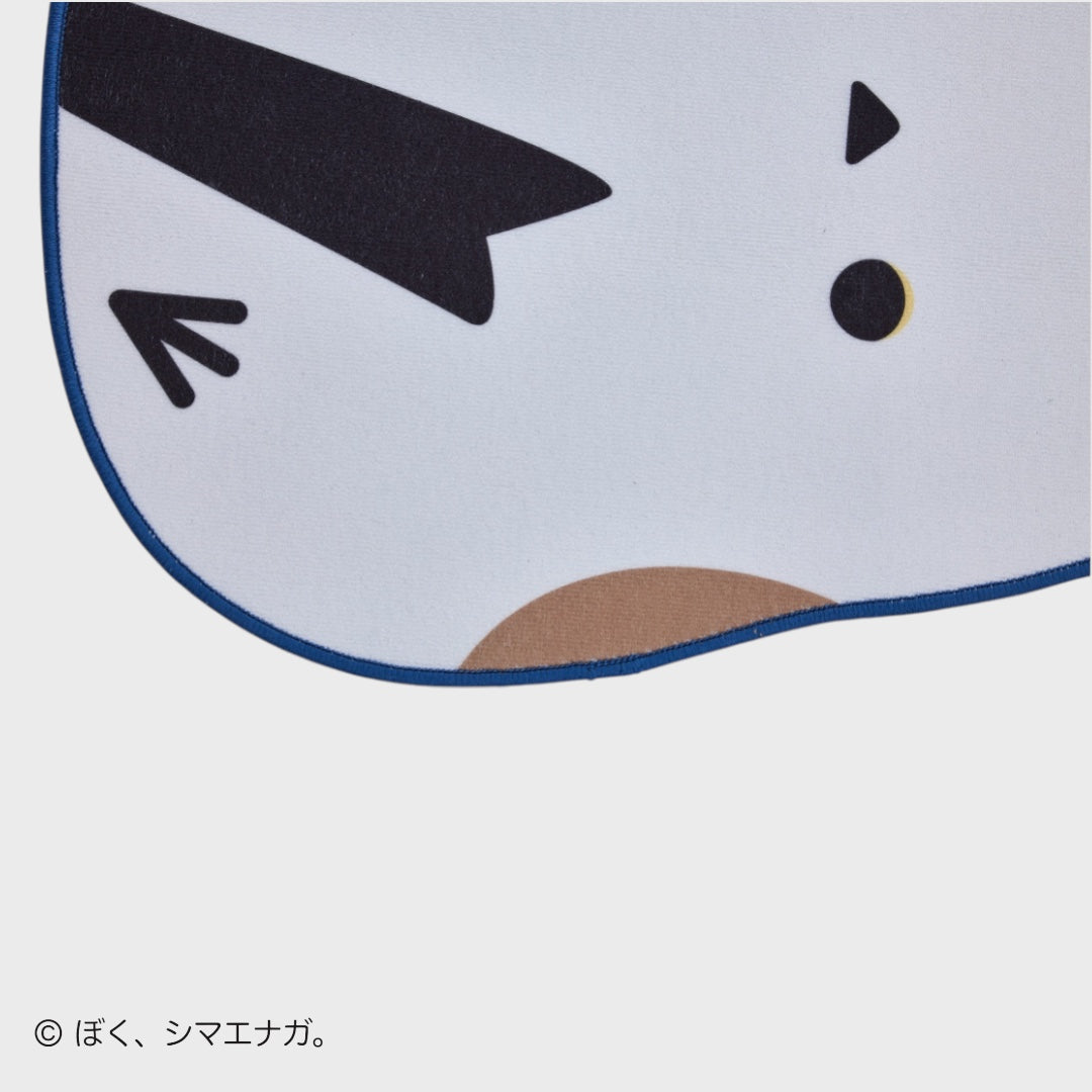 Shimaenaga Doormat – Adorable White Bird, Super Soft & Absorbent Floor Rug