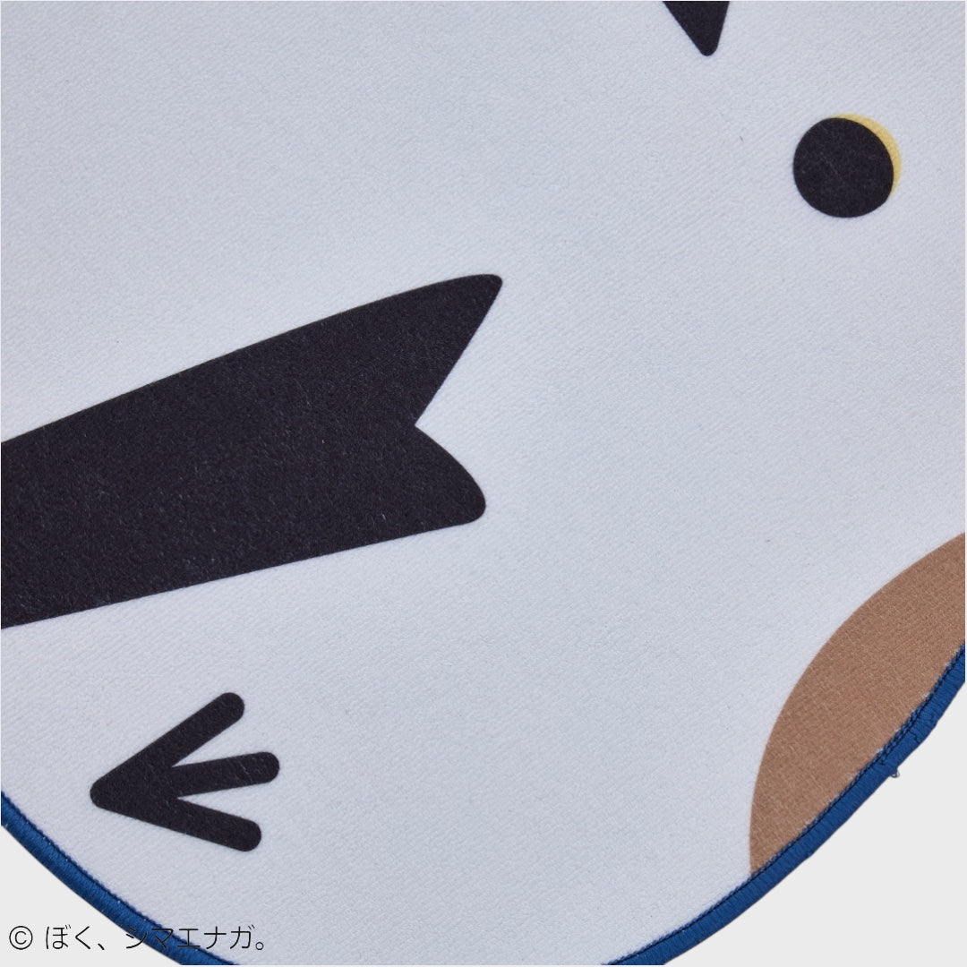 Shimaenaga Doormat – Adorable White Bird, Super Soft & Absorbent Floor Rug