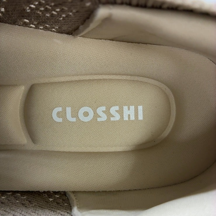 Mesh-like Upper Lace-Up Sneakers