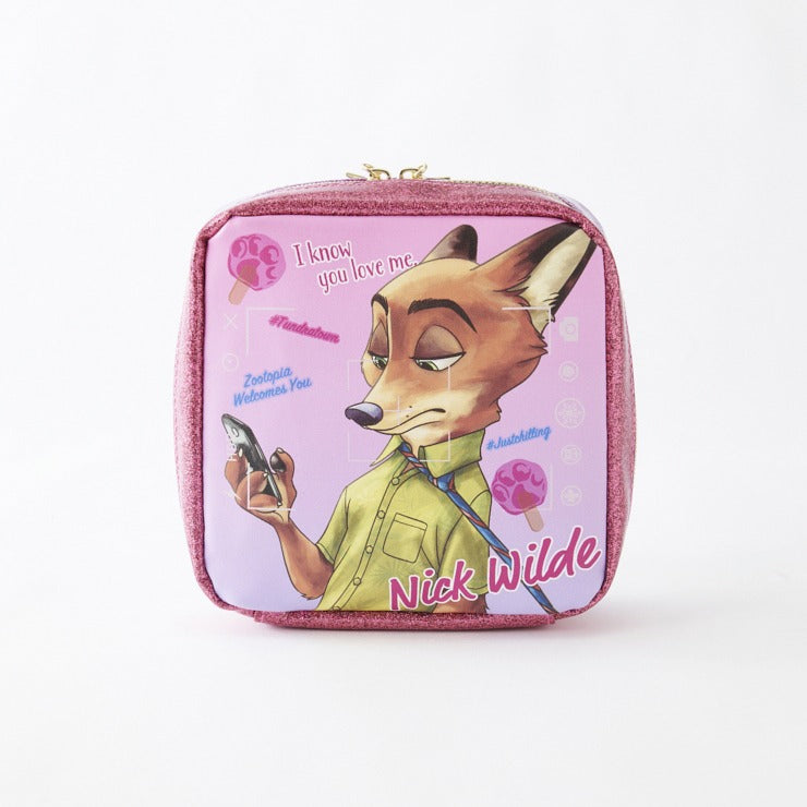 DISNEY ZOOTOPIA - JUDY HOPPS AND NICK WILDE SQUARE POUCH