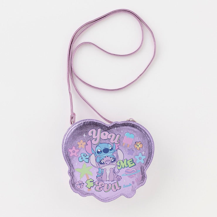 DISNEY - STITCH DIE-CUT POUCH WITH SHOULDER STRAP