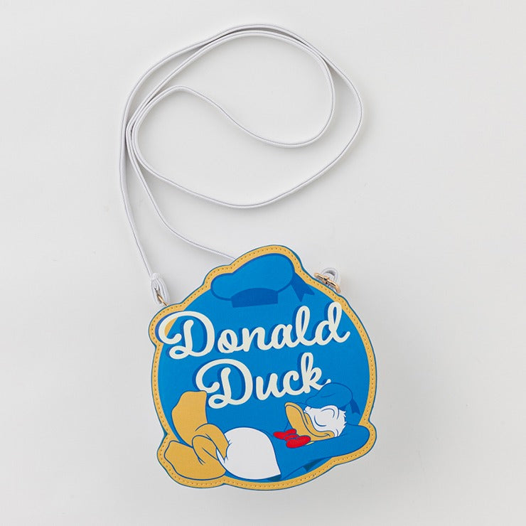 DISNEY - DONALD DUCK DIE-CUT POUCH WITH SHOULDER STRAP
