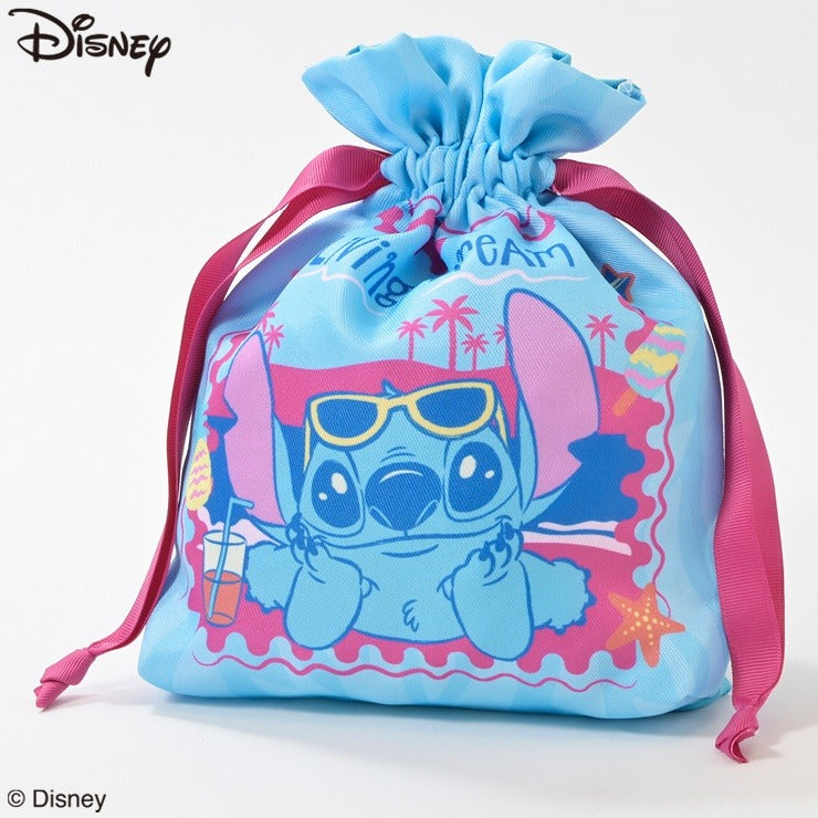 DISNEY - STITCH FRILL DRAWSTRING BAG