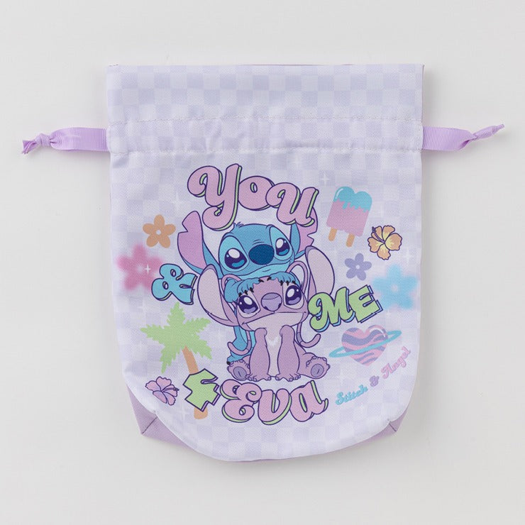 DISNEY - STITCH FRILL DRAWSTRING BAG