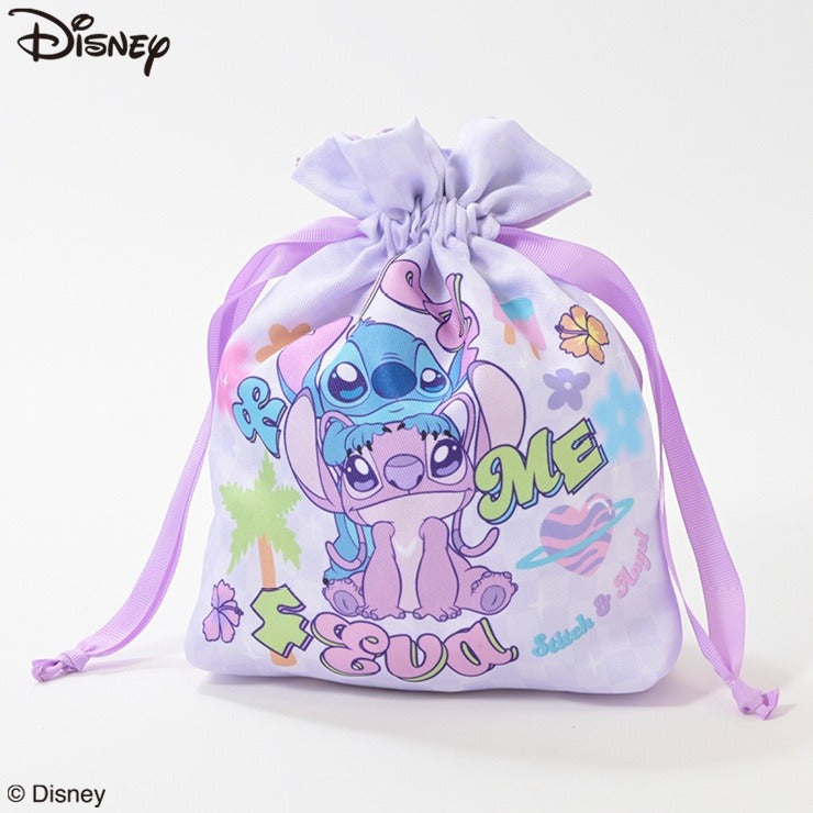DISNEY - STITCH FRILL DRAWSTRING BAG