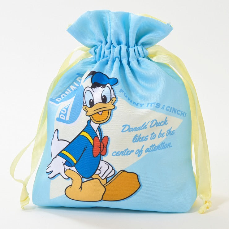 DISNEY - DONAL DUCK FRILLED DRAWSTRING BAG