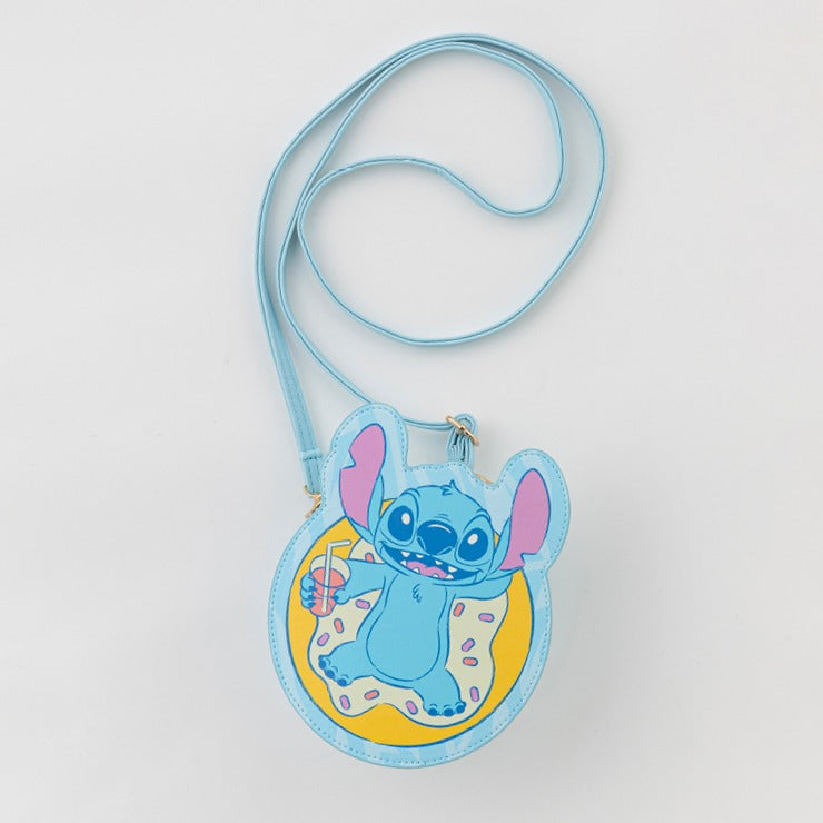DISNEY - STITCH DIE-CUT POUCH WITH SHOULDER STRAP
