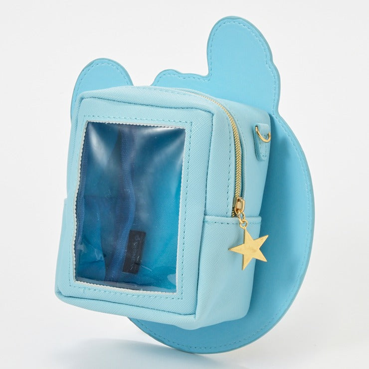 DISNEY - STITCH DIE-CUT POUCH WITH SHOULDER STRAP