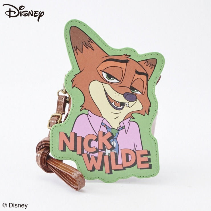 DISNEY - NICK WILDE DIE-CUT POUCH WITH SHOULDER STRAP