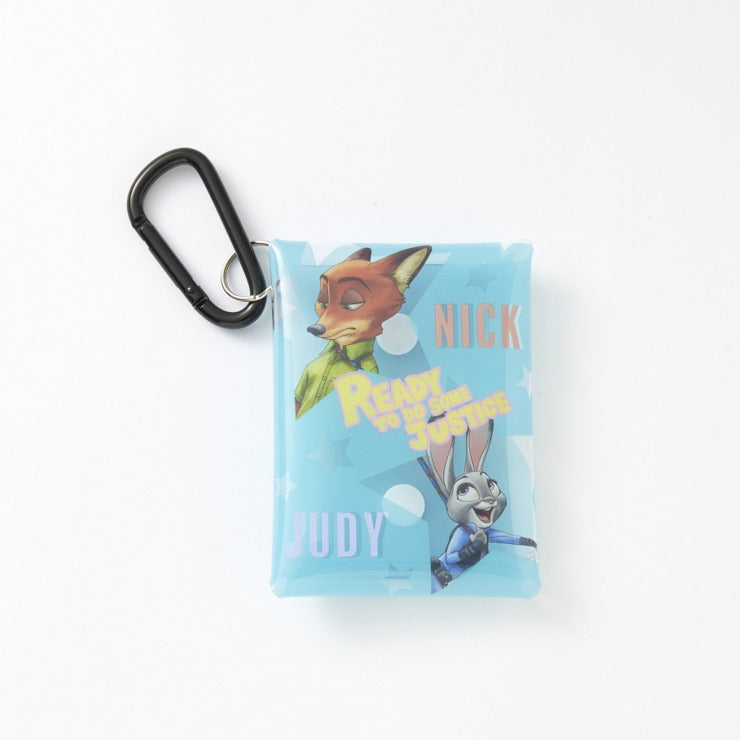 ZOOTOPIA NICK WILDE & JUDY HOPPS SHOPPING BAG WITH PVC POUCH