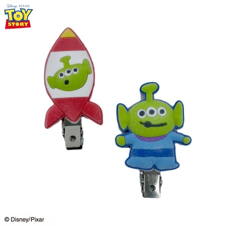 DISNEY - TOY STORY ALIEN HAIR CLIPS