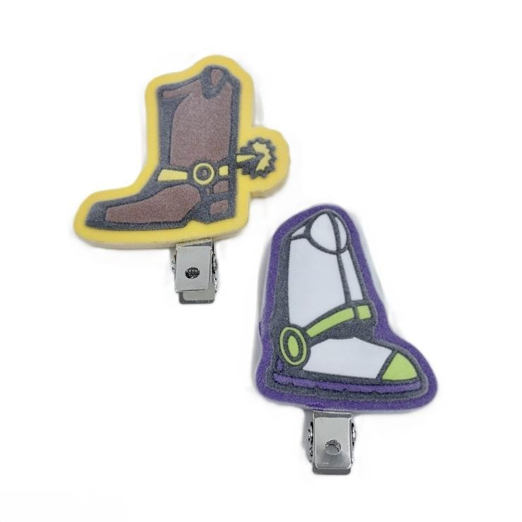 DISNEY - TOY STORY BUZZ & WOODY HAIR CLIPS