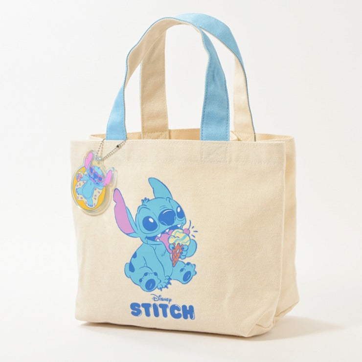DISNEY - LILO & STITCH STITCH MINI TOTE BAG WITH CHARM