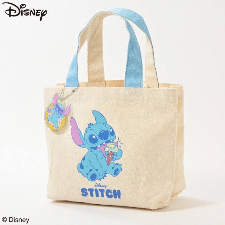 DISNEY - LILO & STITCH STITCH MINI TOTE BAG WITH CHARM