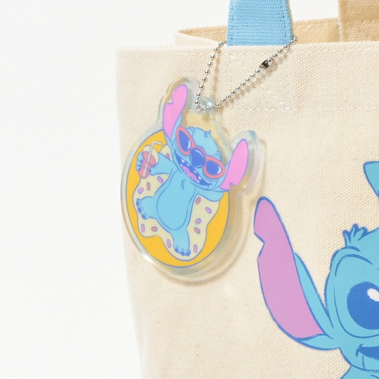 DISNEY - LILO & STITCH STITCH MINI TOTE BAG WITH CHARM