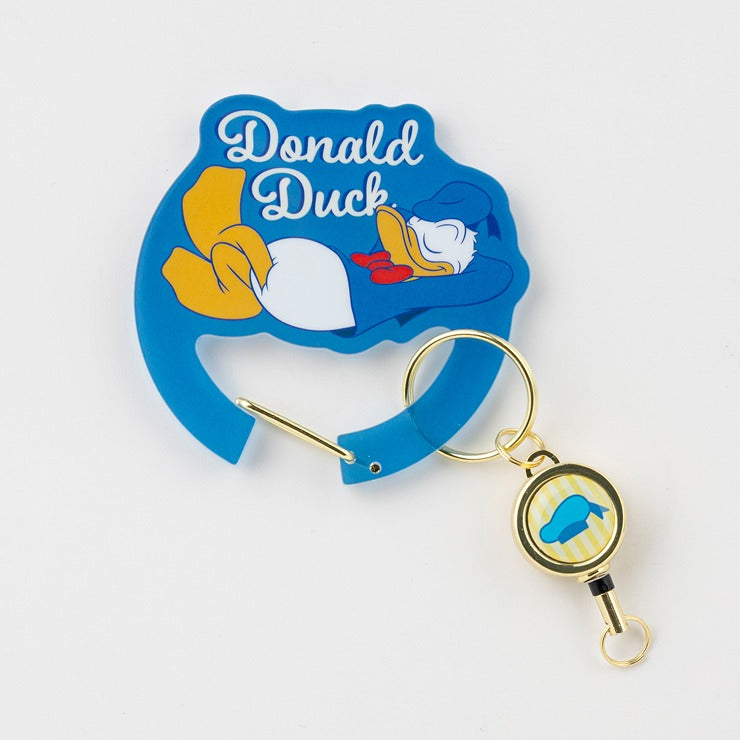 DISNEY DONALD DUCK CARABINER WITH RETRACTABLE REEL