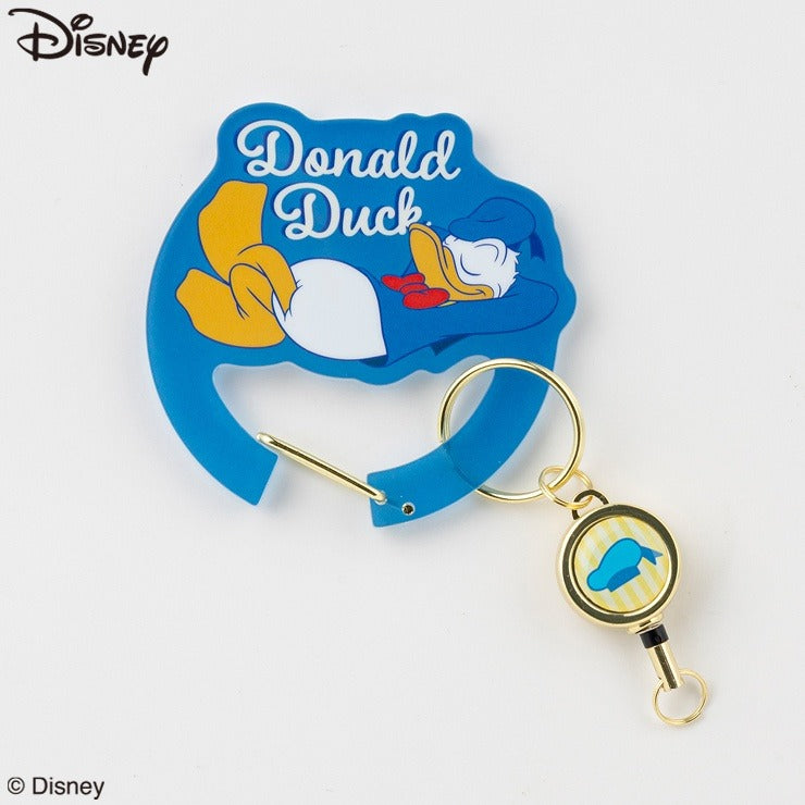 DISNEY DONALD DUCK CARABINER WITH RETRACTABLE REEL