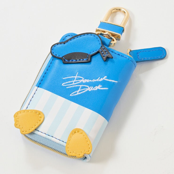 DISNEY DONALD DUCK SMART KEY CASE WITH ROTATING CARABINER