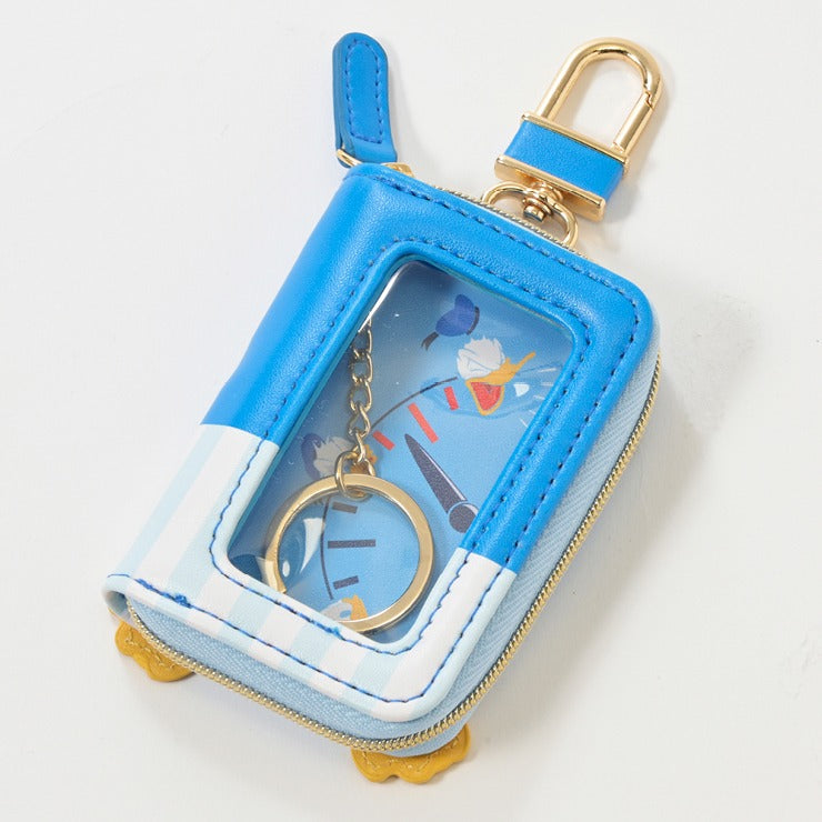DISNEY DONALD DUCK SMART KEY CASE WITH ROTATING CARABINER
