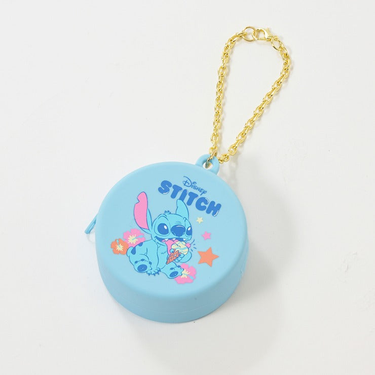 DISNEY - LILO & STITCH STITCH SILICONE COIN CASE WITH CHAIN