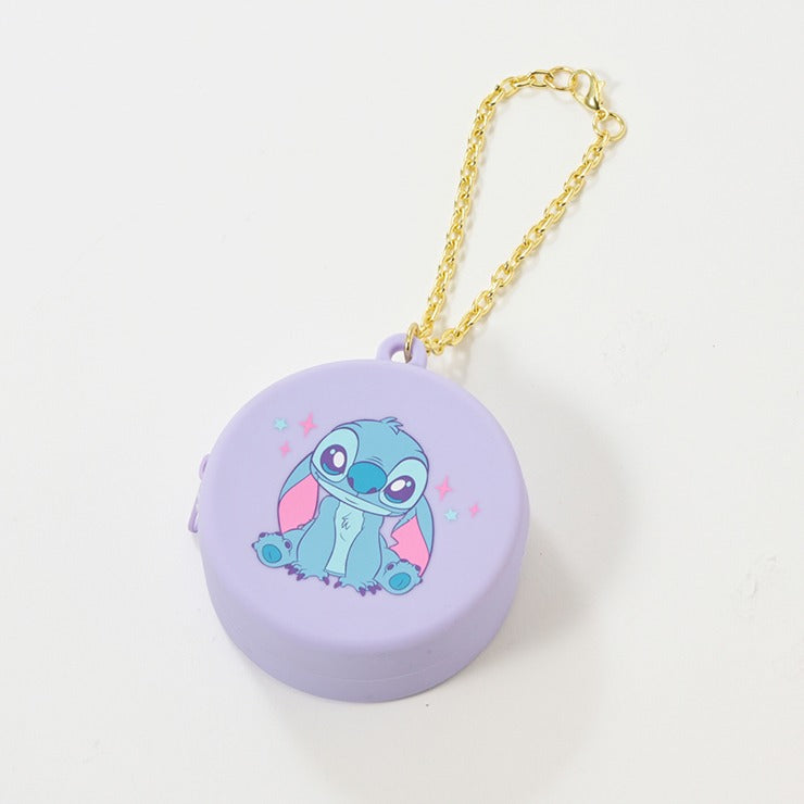 DISNEY - LILO & STITCH STITCH SILICONE COIN CASE WITH CHAIN