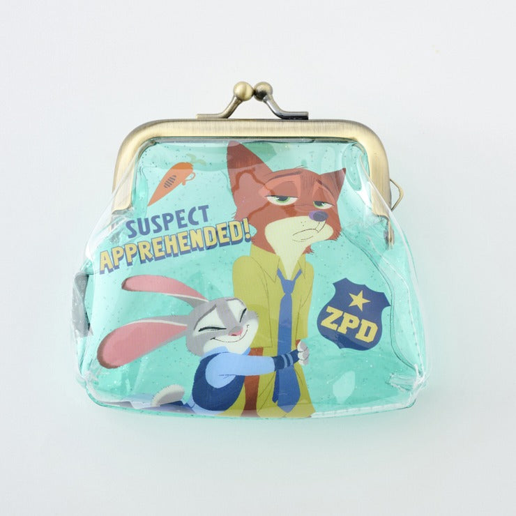 DISNEY - JUDY & NICK CLEAR CLASP COIN CASE