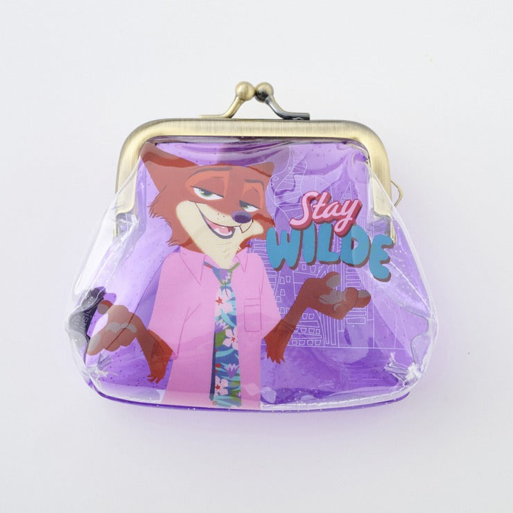DISNEY - NICK WILDE CLEAR CLASP COIN CASE