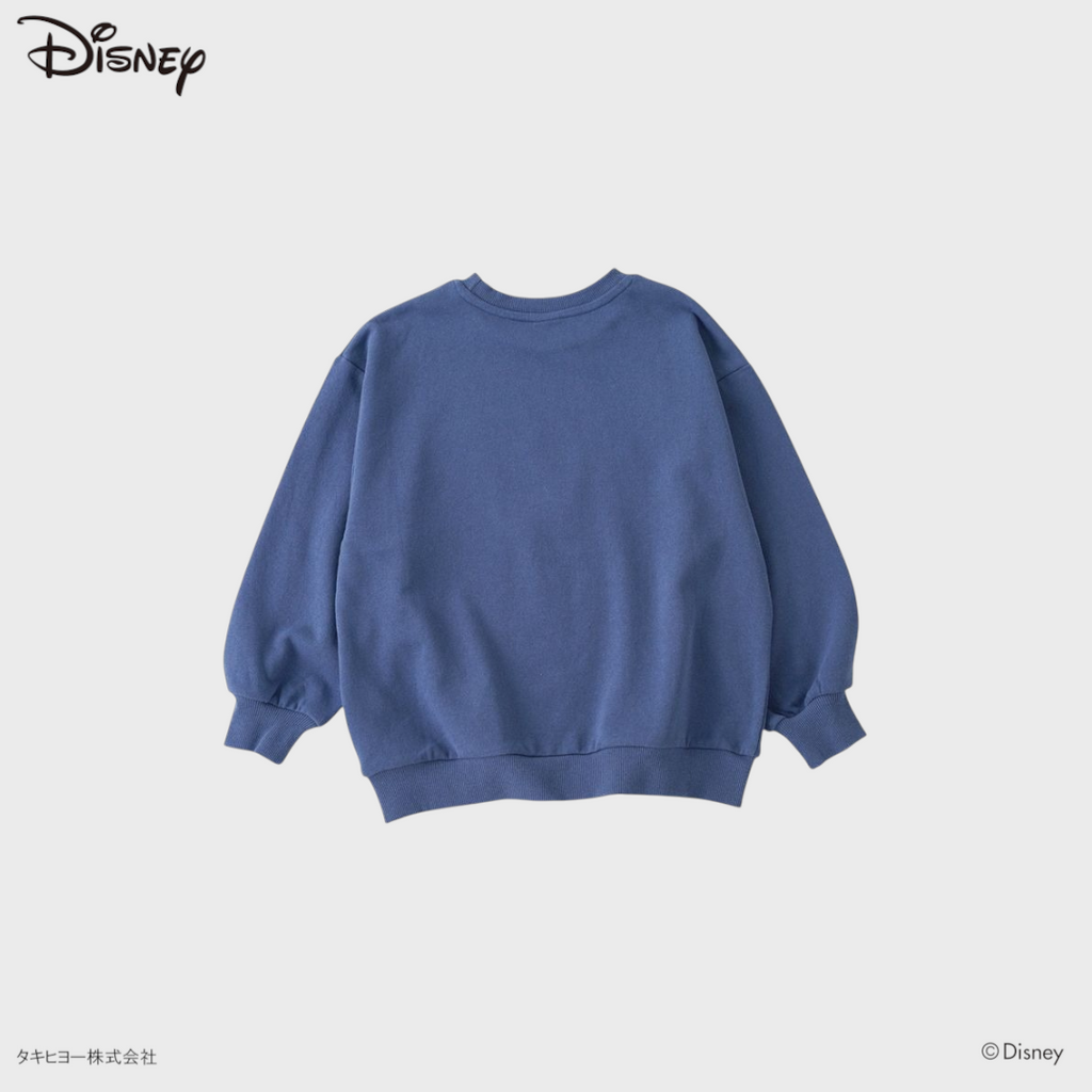 KIDS DISNEY - MICKEY & MINNIE EMBROIDERY SWEATSHIRT (100CM)