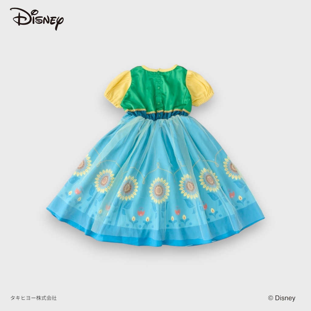 DISNEY ANNA-INSPIRED SUNFLOWER PRINCESS DRESS (110・130CM)