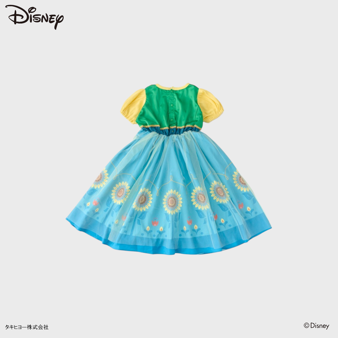 KIDS DISNEY - ANNA ONE PIECE GREEN (110 - 130CM)