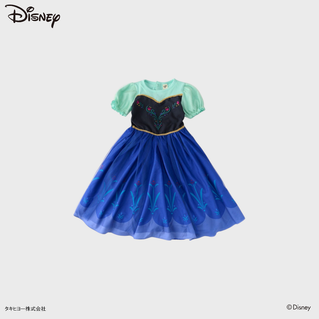 KIDS DISNEY - ANNA BABY ONE PIECE GREEN (90 - 100CM)