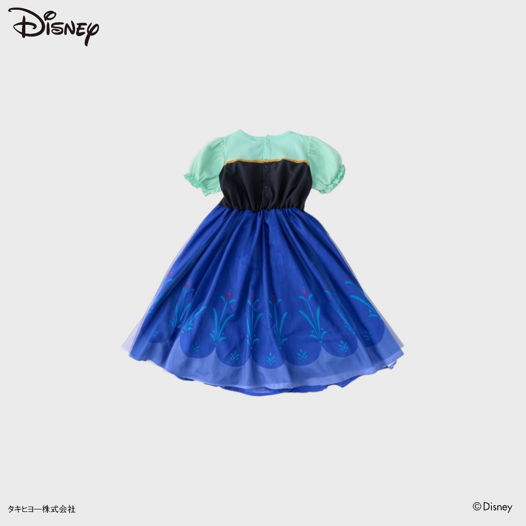 KIDS DISNEY - ANNA BABY ONE PIECE GREEN (90 - 100CM)