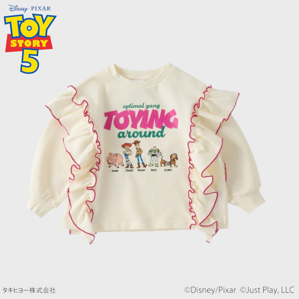 KIDS DISNEY - TOY STORY RUFFLE CHARACTER PRINT SWEATSHIRT(100CM)