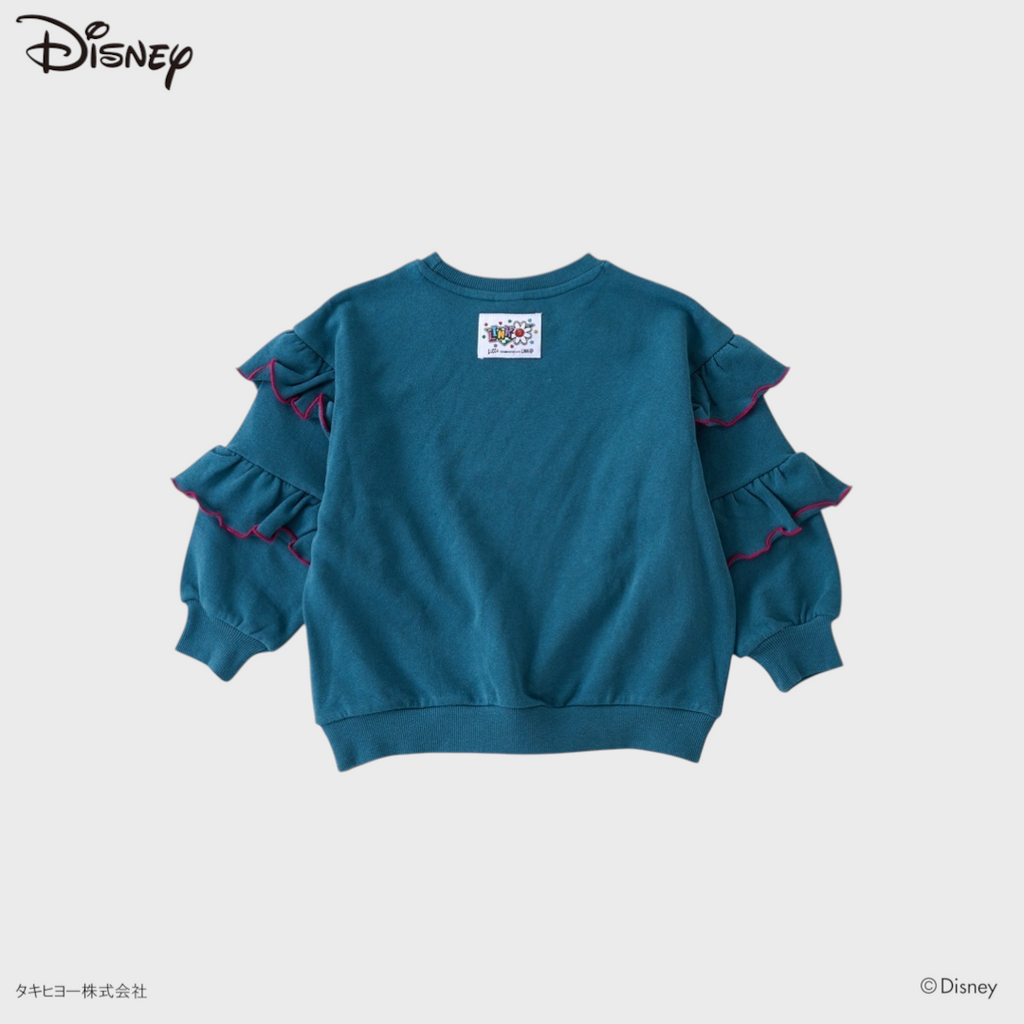 KIDS DISNEY - MINNIE MOUSE RUFFLE SLEEVE PRINT SWEATSHIRT(110-120CM)