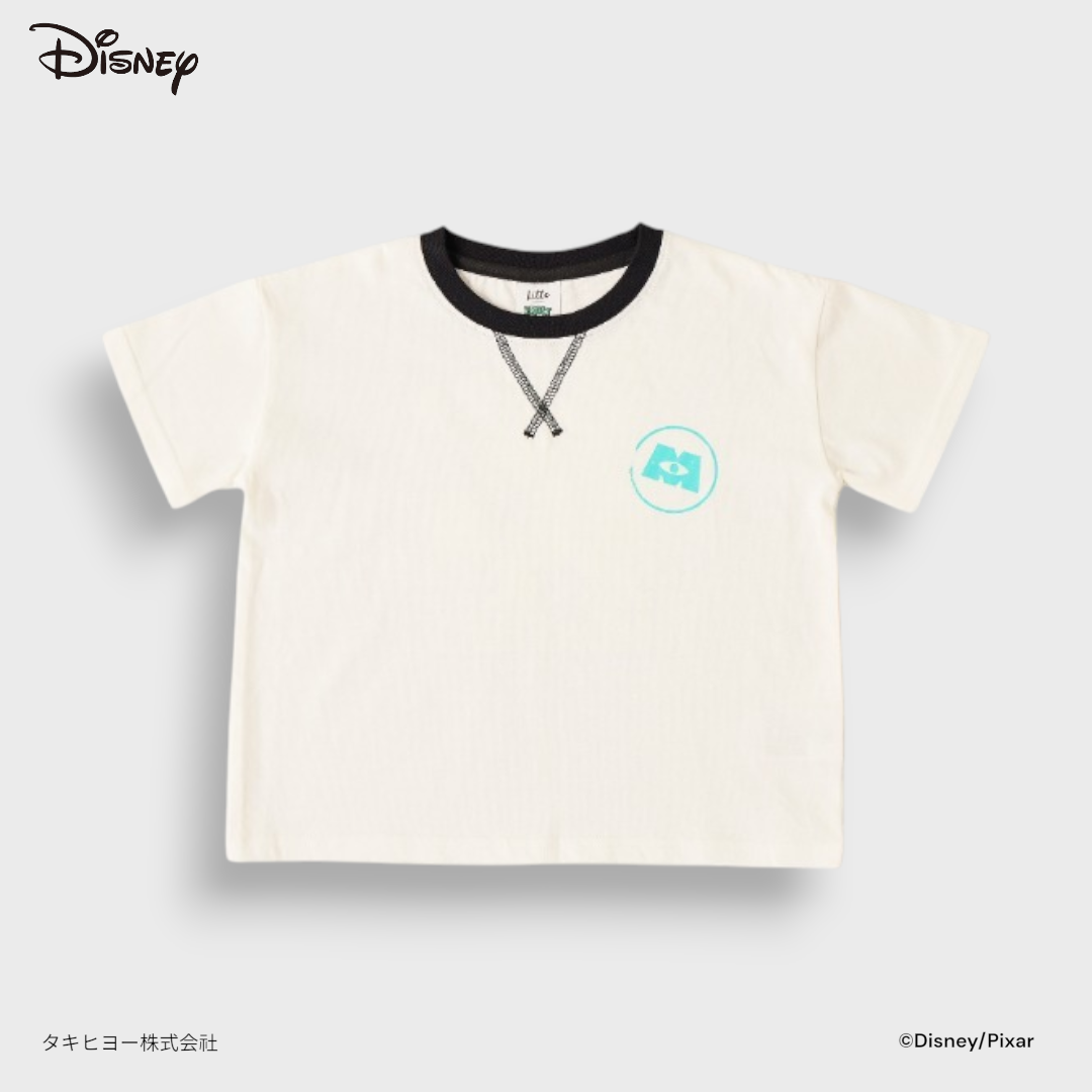 DISNEY MONSTERS, INC. “SCARY MONSTERS” BACK GRAPHIC T-SHIRT (110～130CM)