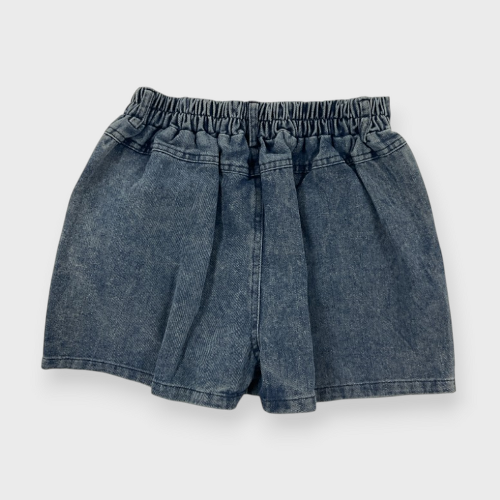 DENIM BUSTIER 3-PIECE SET