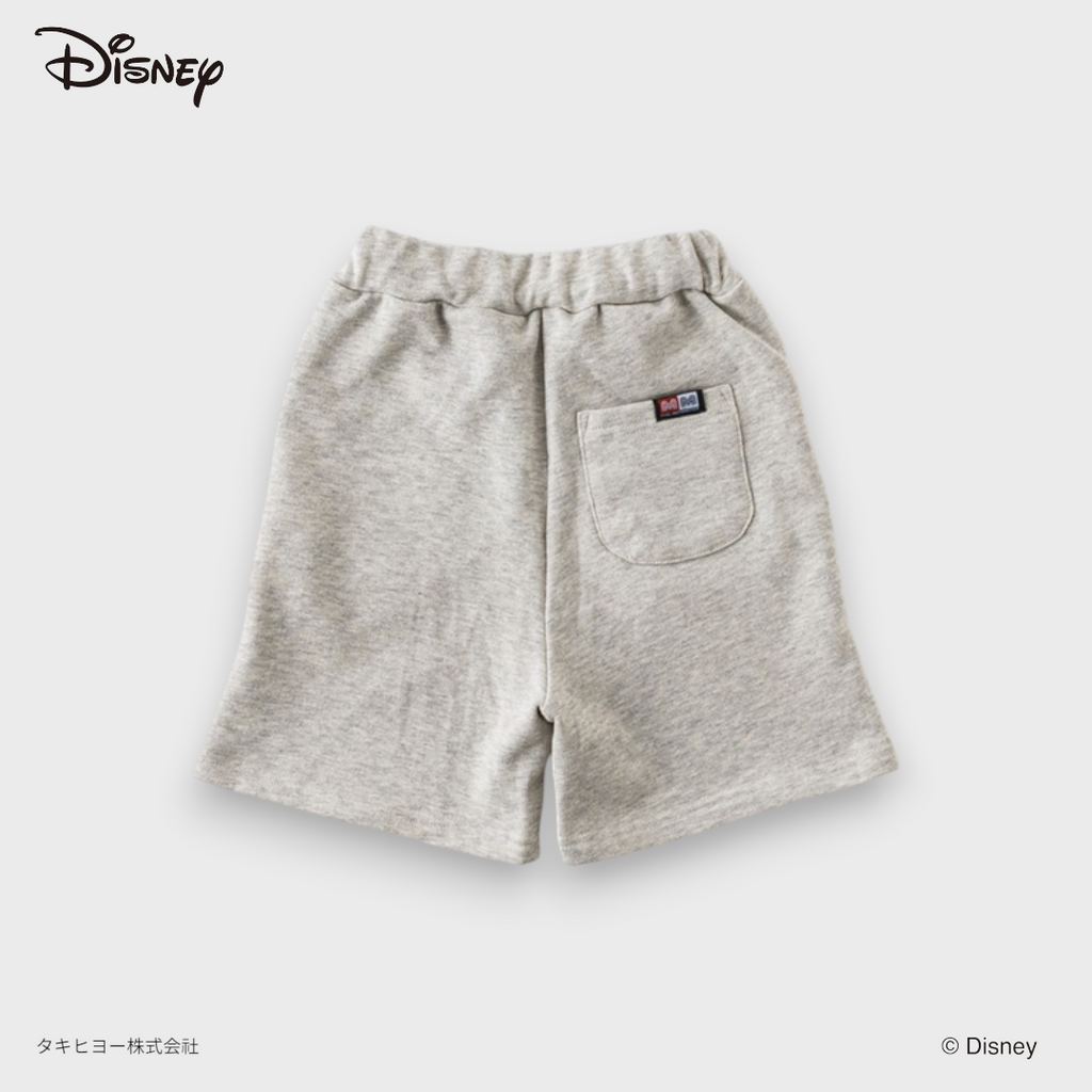 KIDS DISNEY MICKEY MOUSE RACING SHORTS – GRAPHIC SWEAT SHORTS WITH MOTOR SPORTS PRINT (140～160CM)