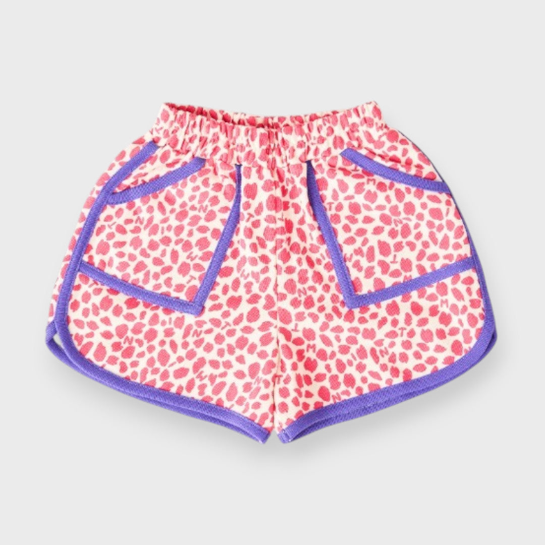 POP ANIMAL PRINT KIDS SHORTS (140-160cm)