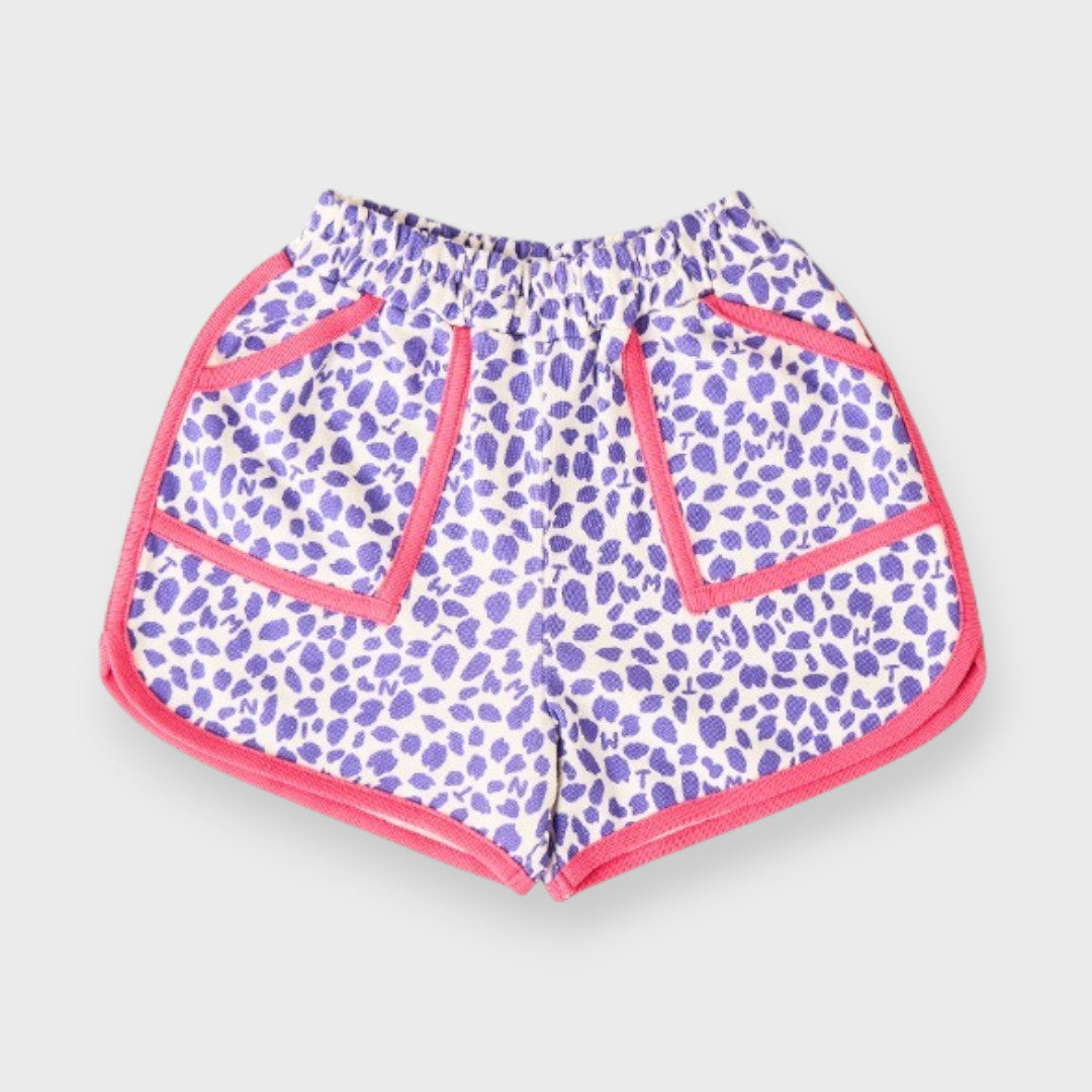 POP ANIMAL PRINT KIDS SHORTS (110 -130cm)