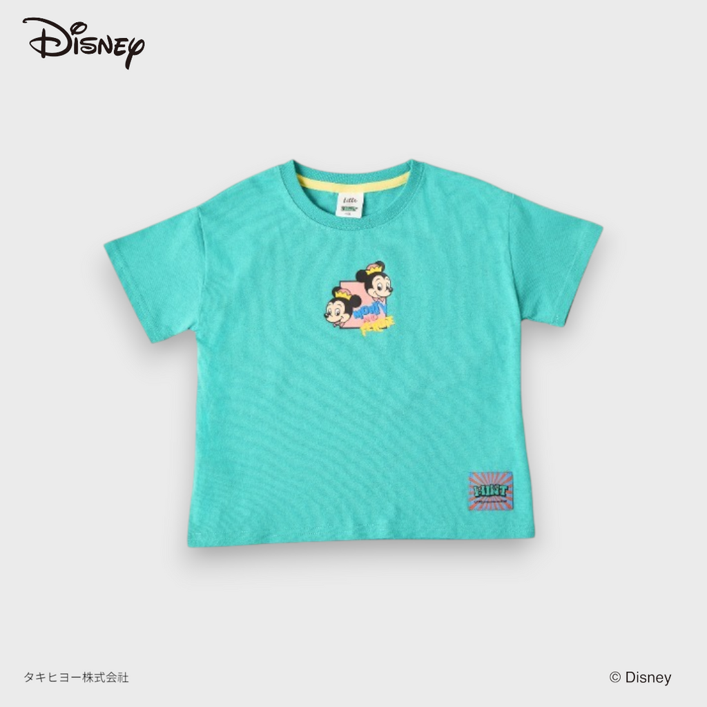 DISNEY MORTY & FERDIE TURQUOISE GRAPHIC T-SHIRT (110～130CM)