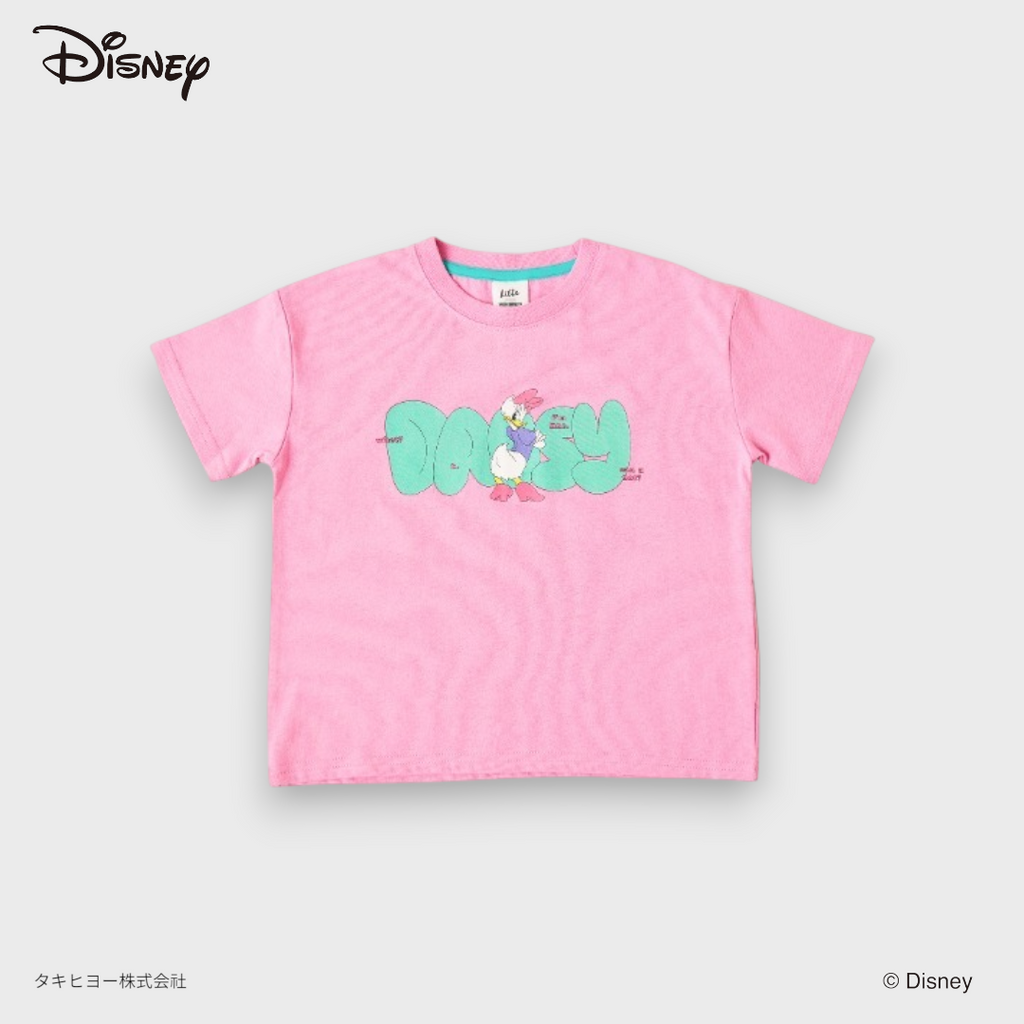 DISNEY DAISY DUCK BACK GRAPHIC T-SHIRT (140～160CM)