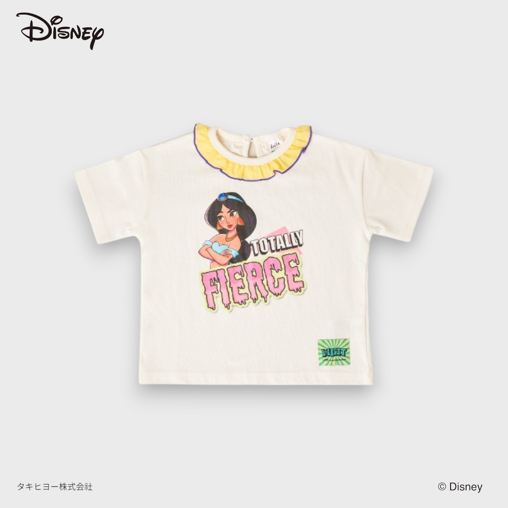 DISNEY JASMINE “TOTALLY FIERCE” RUFFLE-COLLAR T-SHIRT (140～160CM)