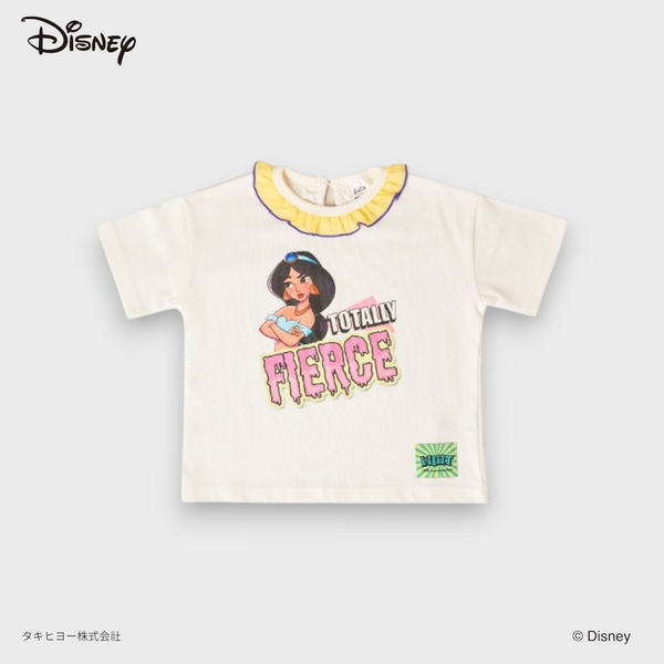 DISNEY JASMINE “TOTALLY FIERCE” RUFFLE-COLLAR T-SHIRT (140～160CM)