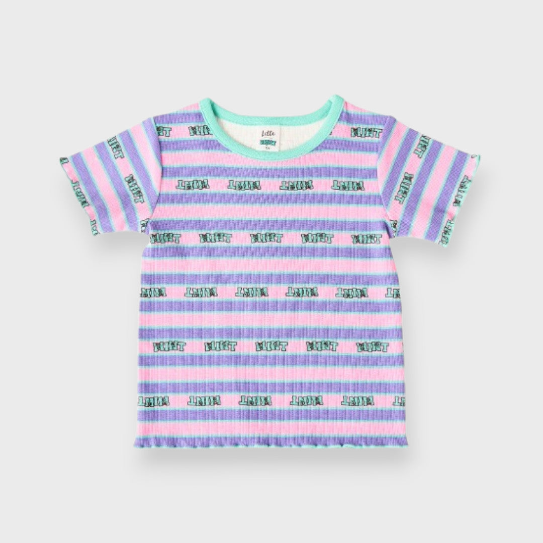 COLORFUL BORDER MELLO KIDS T-SHIRT (110-130cm)